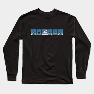 Oh Nyo - elements - color Long Sleeve T-Shirt